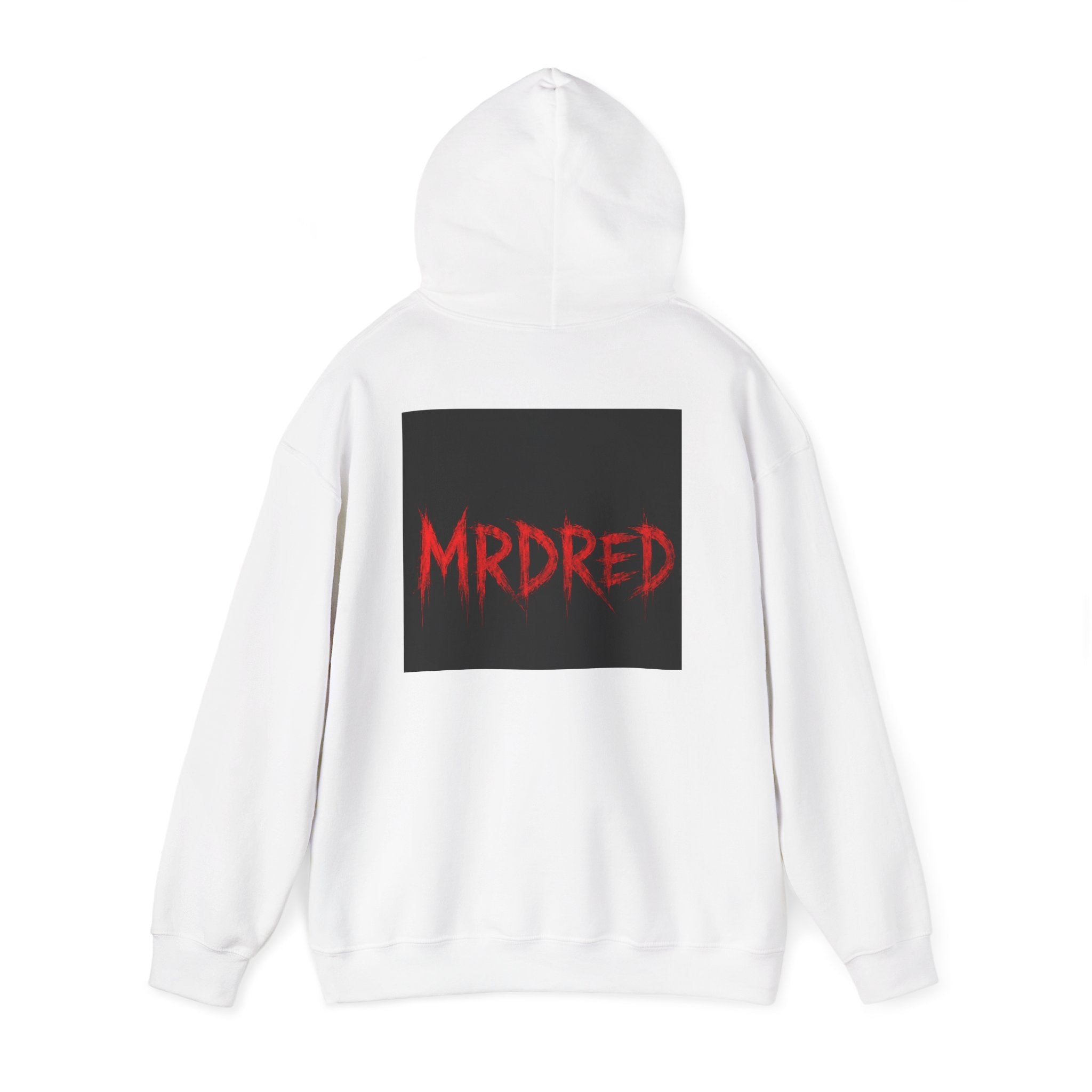 Horror Graphic Hoodie — 'MRDRED' Creepy Face Pullover