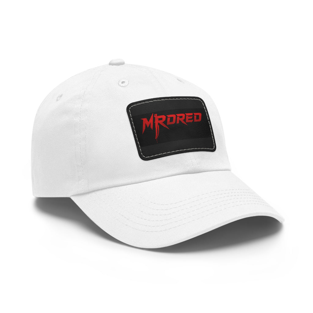 MRDRED' Leather Patch Baseball Cap