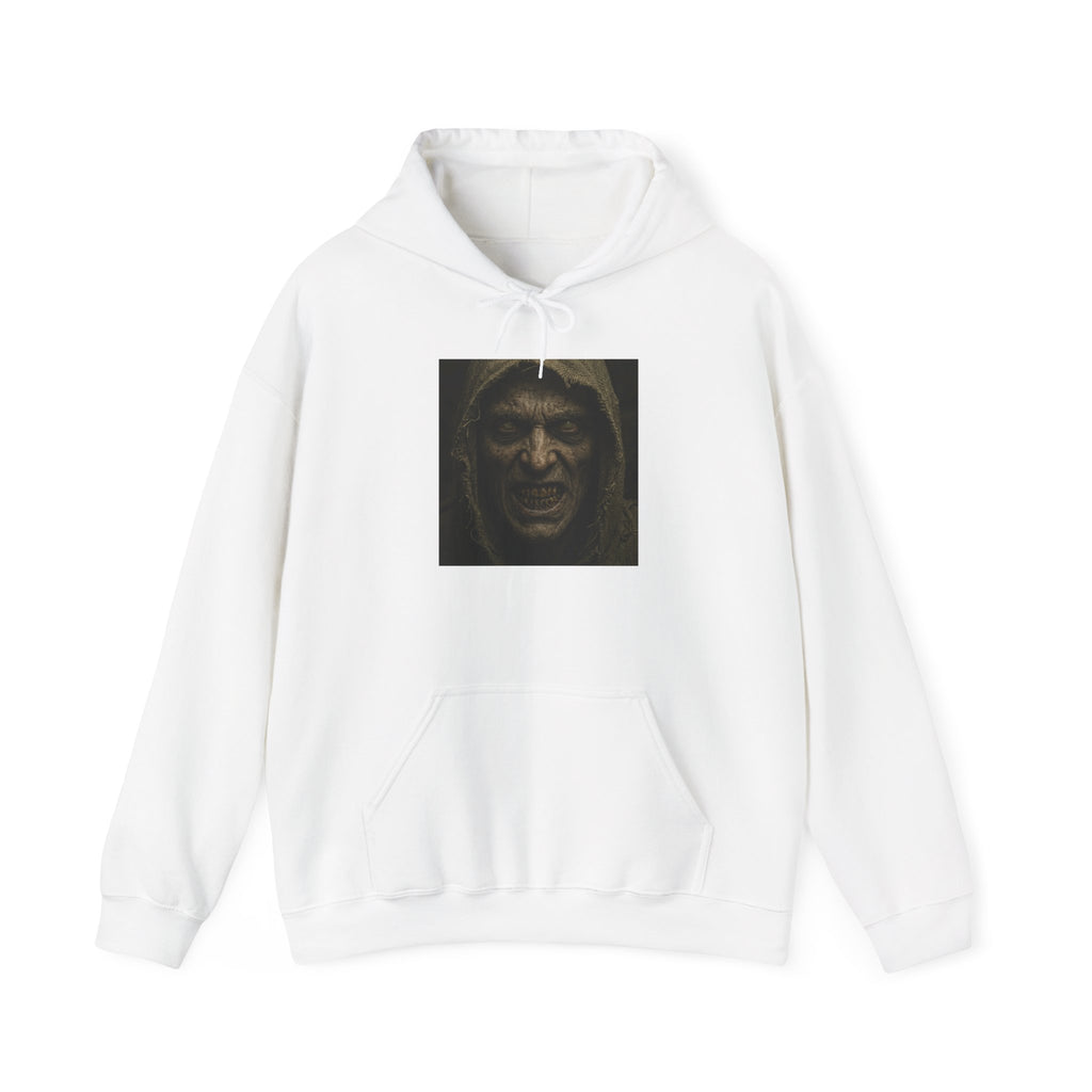 Horror Graphic Hoodie — 'MRDRED' Creepy Face Pullover
