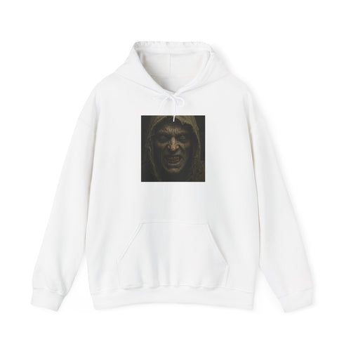 Horror Graphic Hoodie — 'MRDRED' Creepy Face Pullover