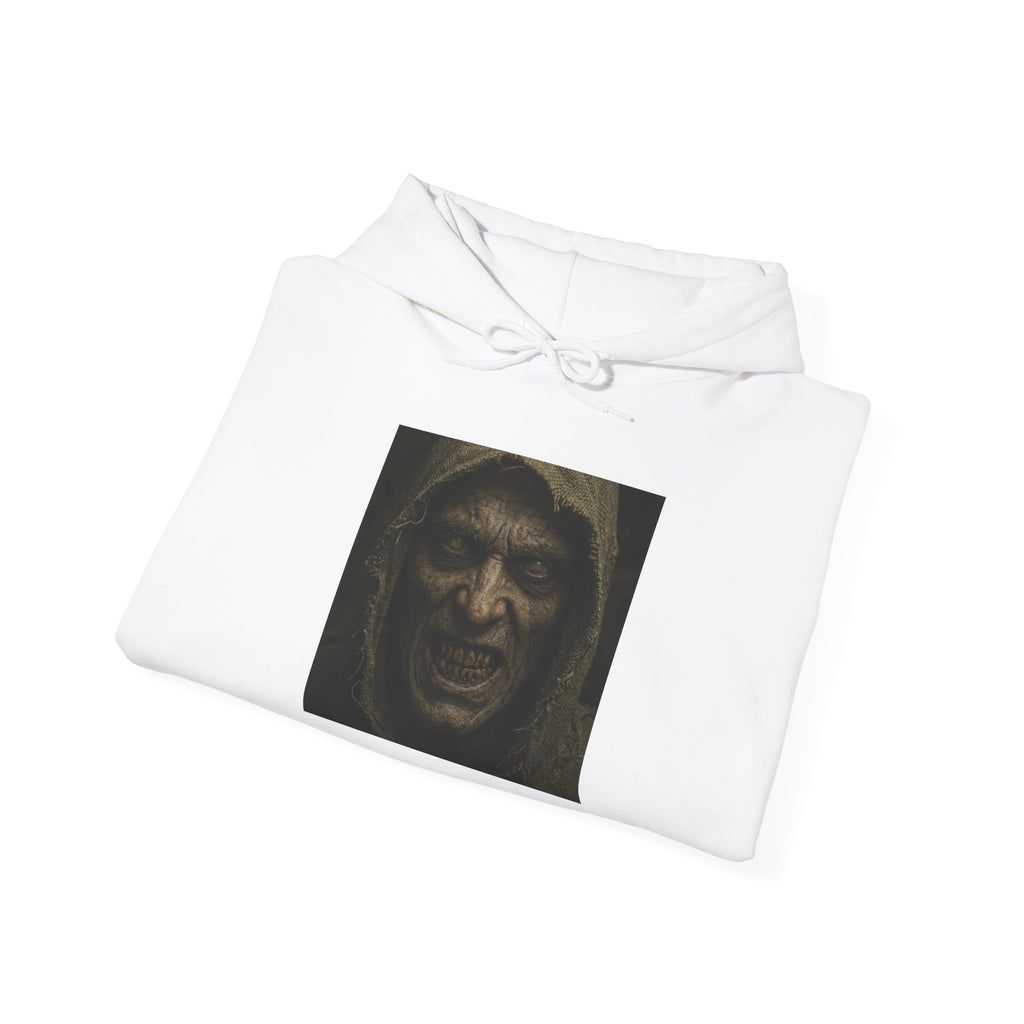 Horror Graphic Hoodie — 'MRDRED' Creepy Face Pullover