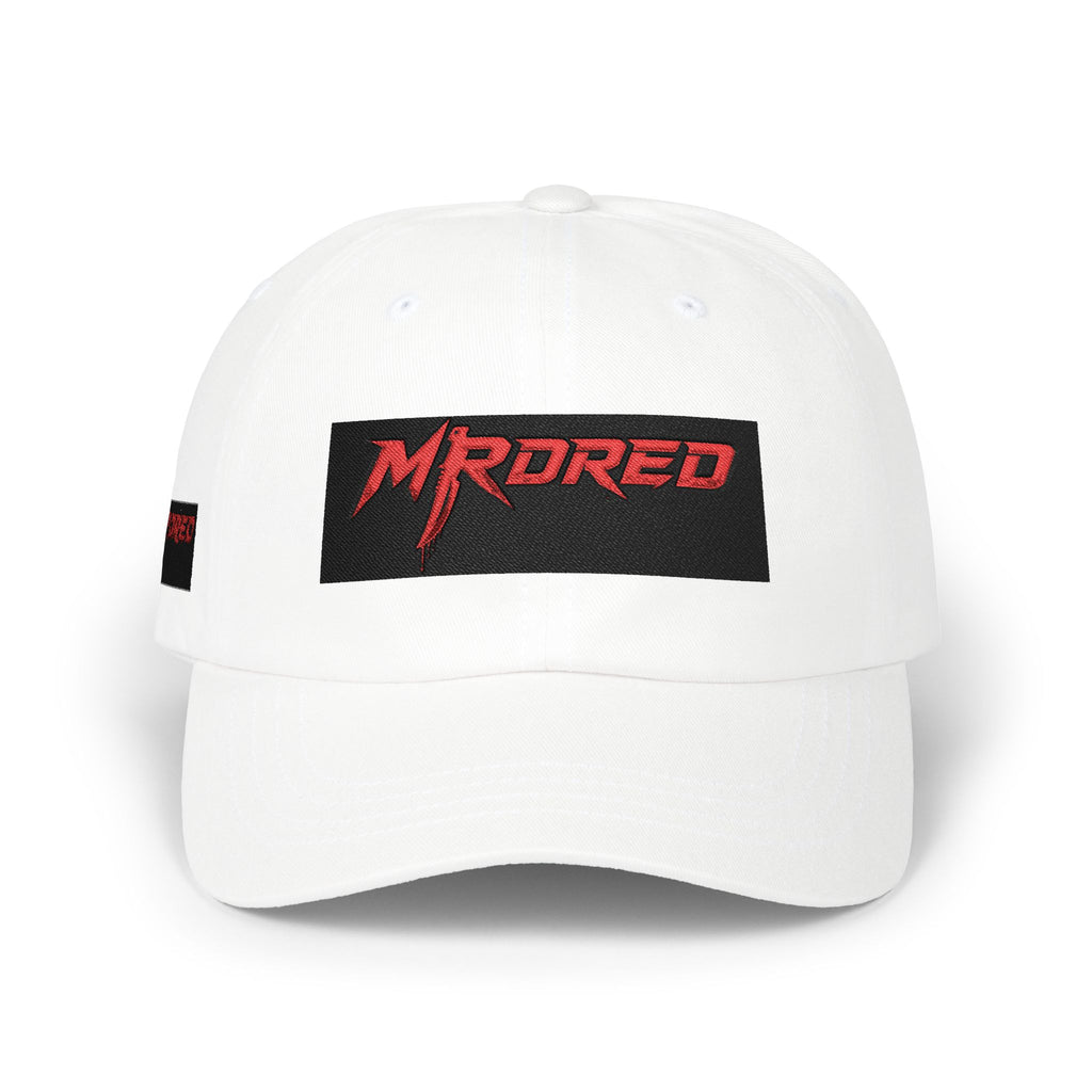 MR DRED Red Logo Embroidered Baseball Hat