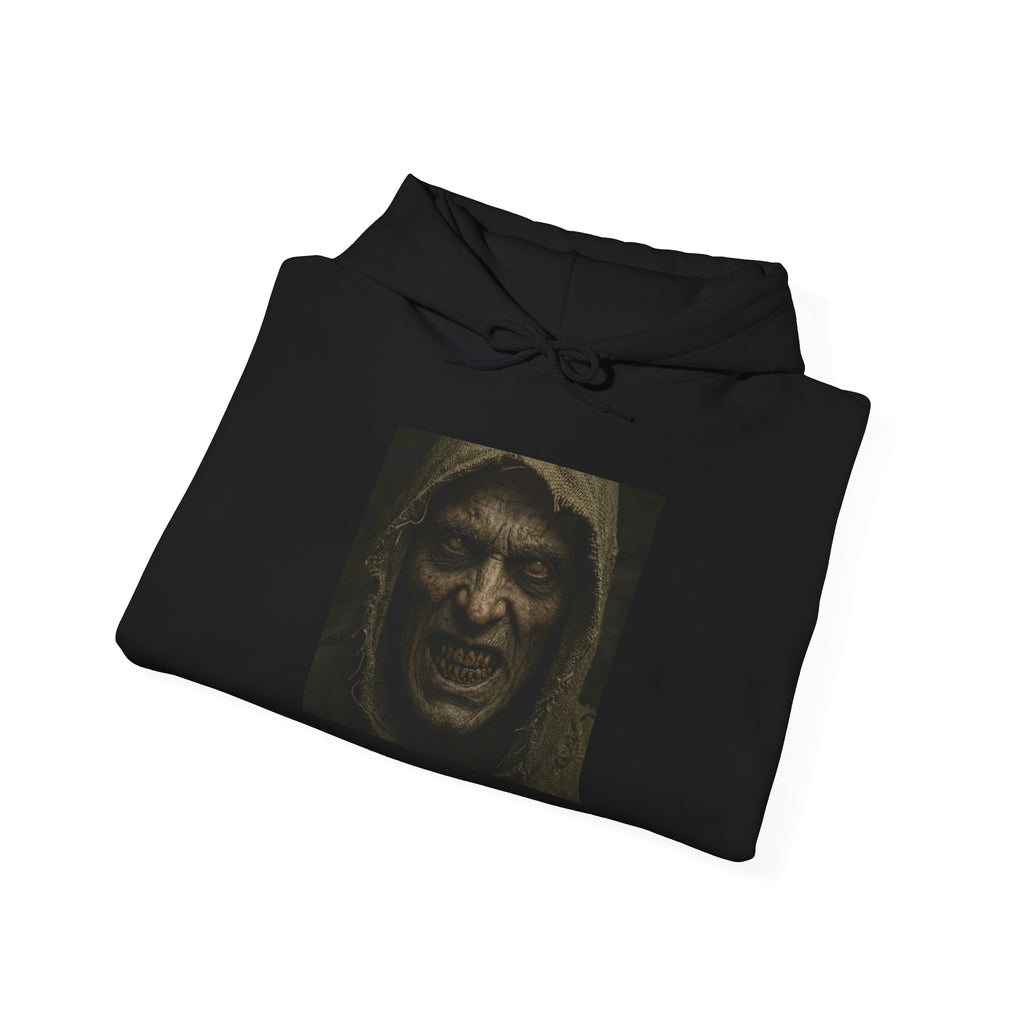 Horror Graphic Hoodie — 'MRDRED' Creepy Face Pullover