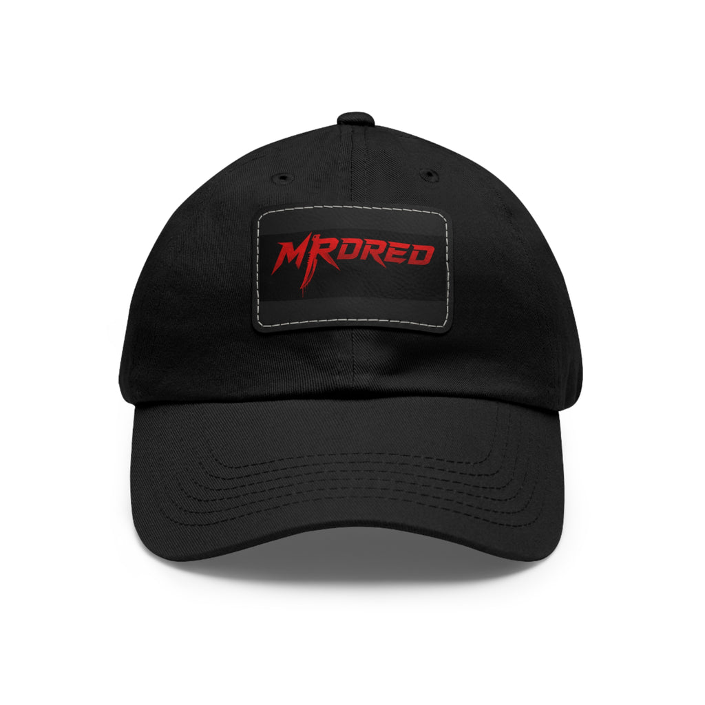 MRDRED' Leather Patch Baseball Cap