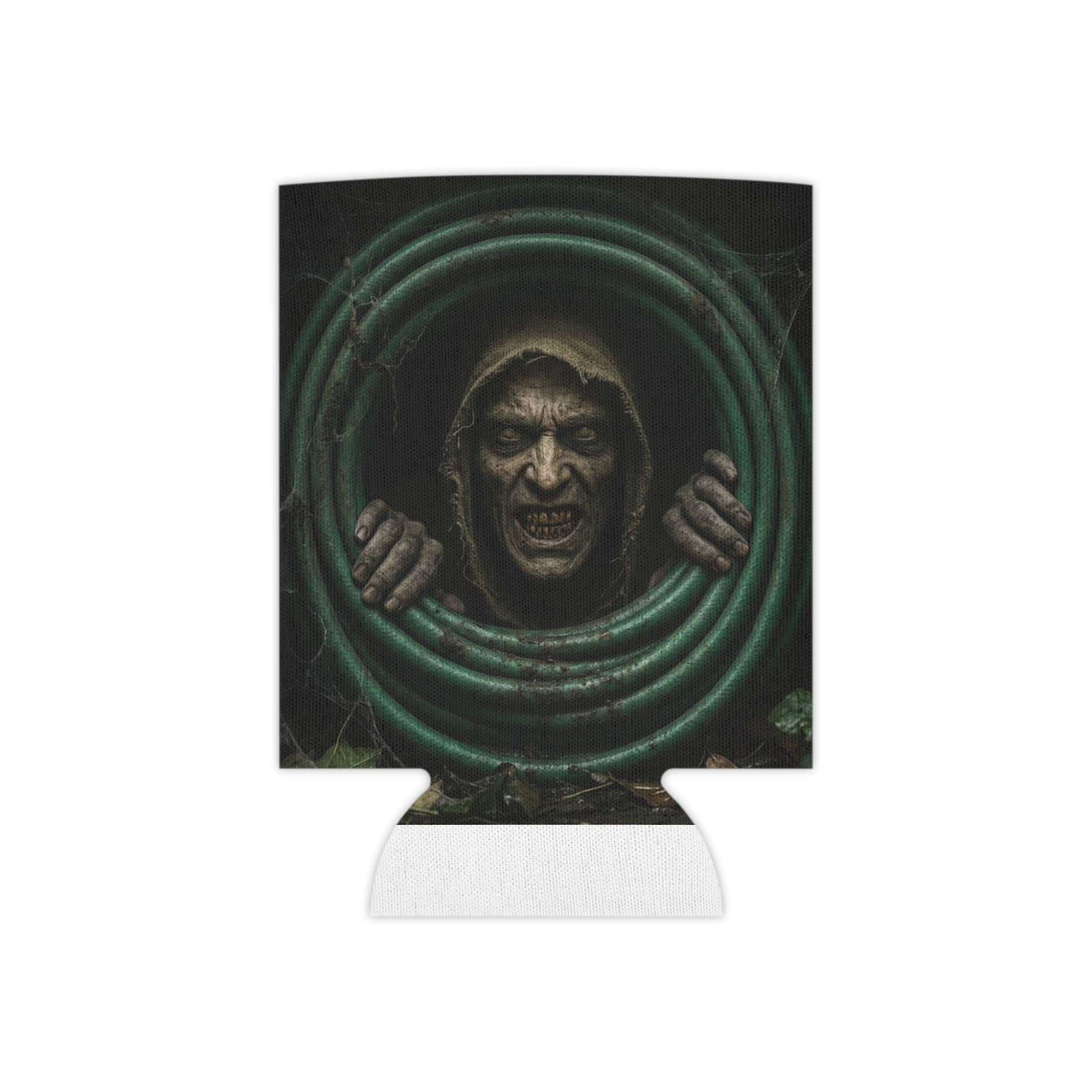 Mr Dred Can Cooler – Creepy Hose Portal Beverage Koozie