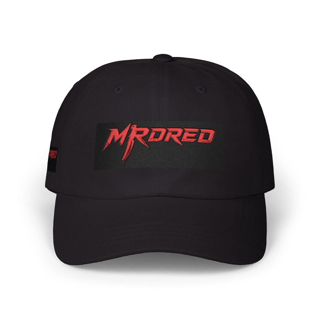 MR DRED Red Logo Embroidered Baseball Hat