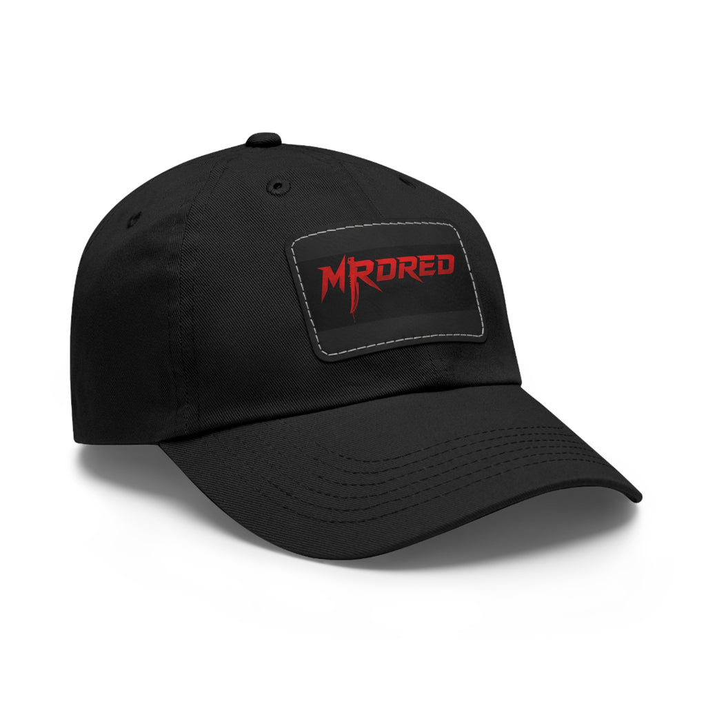 MRDRED' Leather Patch Baseball Cap
