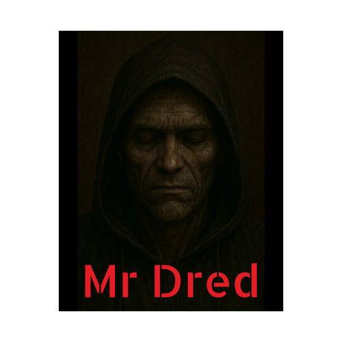 Mr. Dred Dark Art Poster — Gothic Wall Print, 8x10"