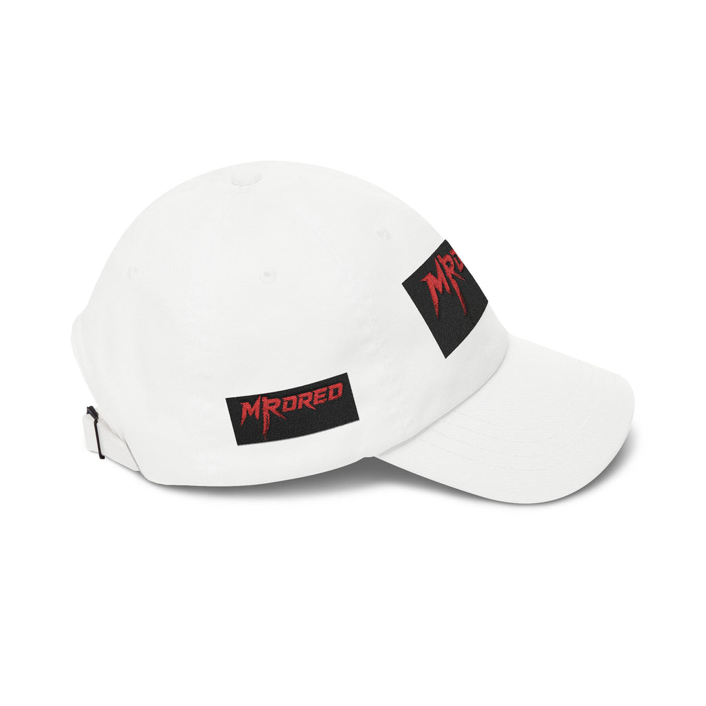 MR DRED Red Logo Embroidered Baseball Hat